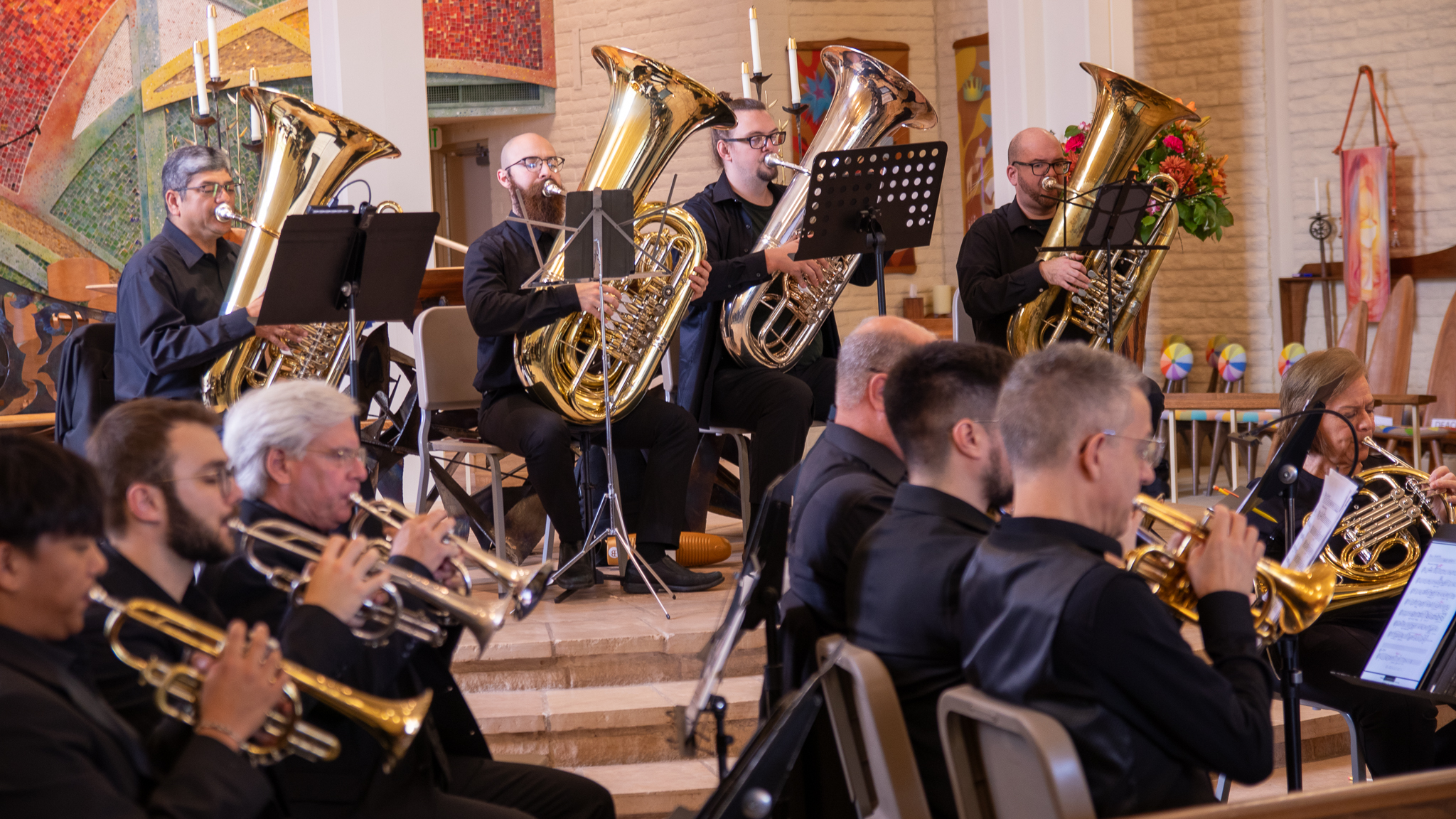 Salt River Brass performing